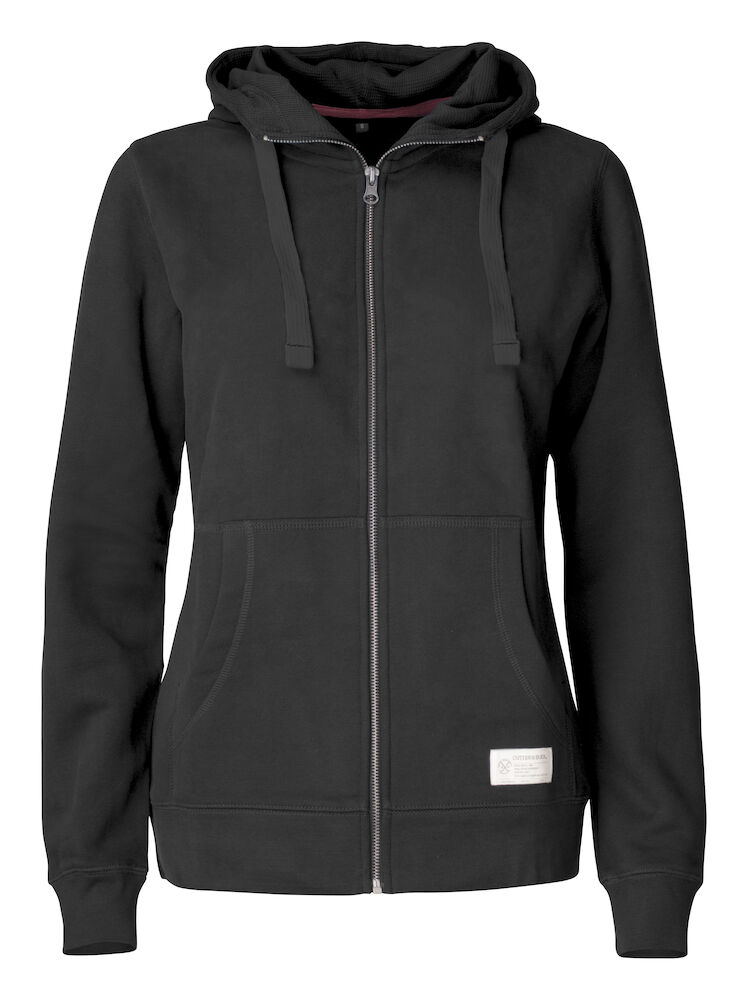 Cutter & Buck Twisp Hood Full Zip Dames - zwart