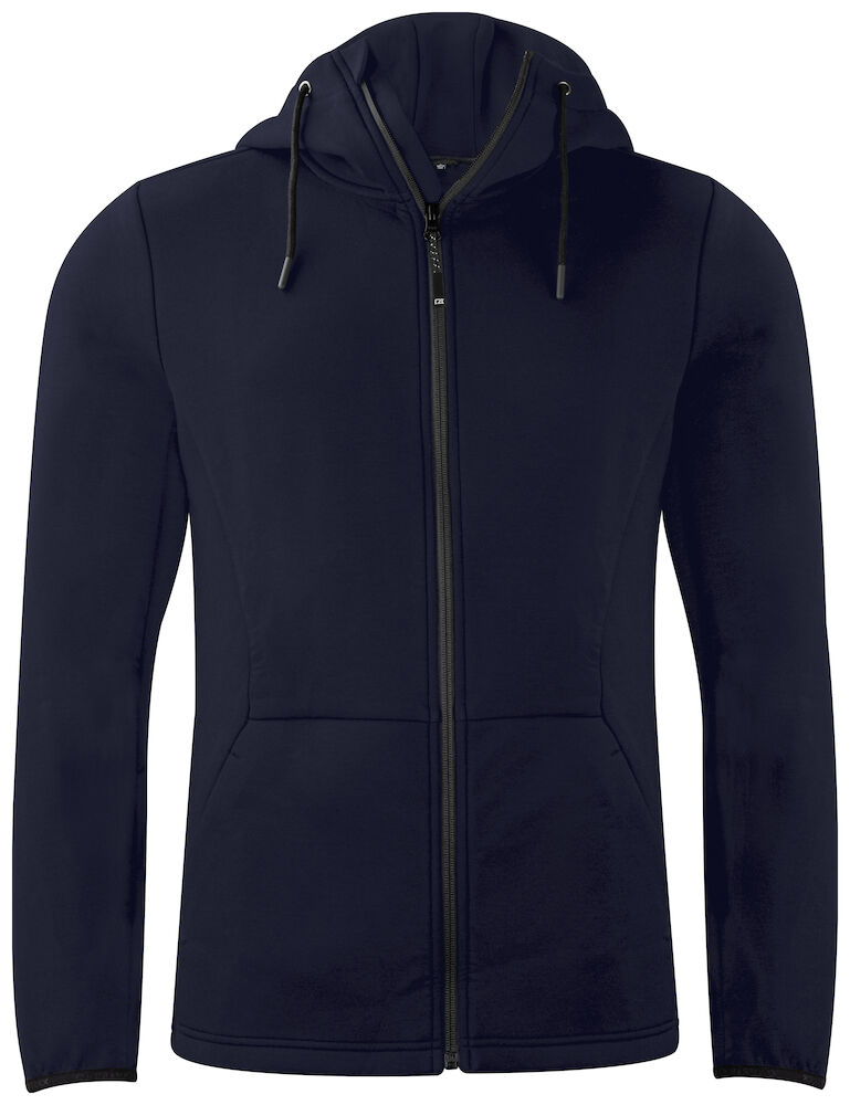 Cutter & Buck Pemberton Hood FZ Heren - dark-navy