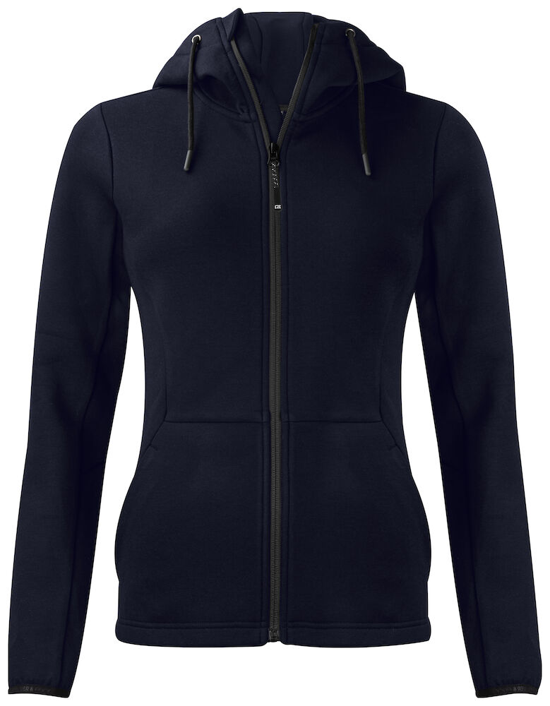 Cutter & Buck Pemberton Hood FZ Dames - dark-navy