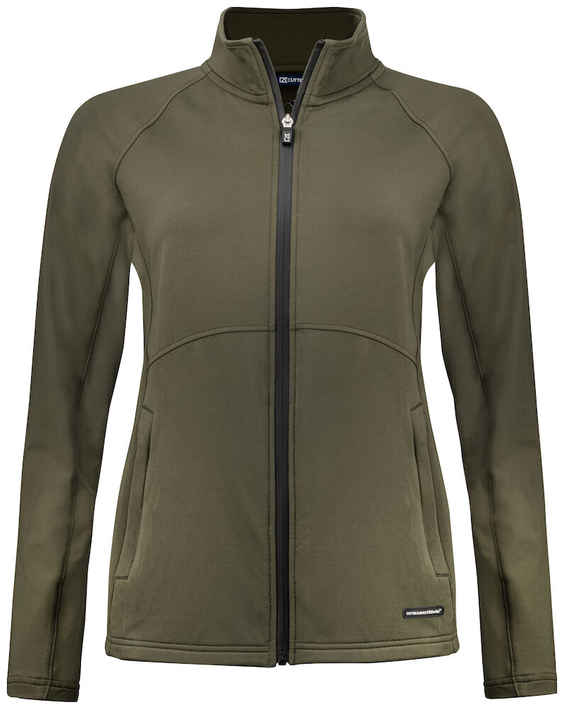 Cutter & Buck Adapt FZ Jacket Dames - ivy-groen