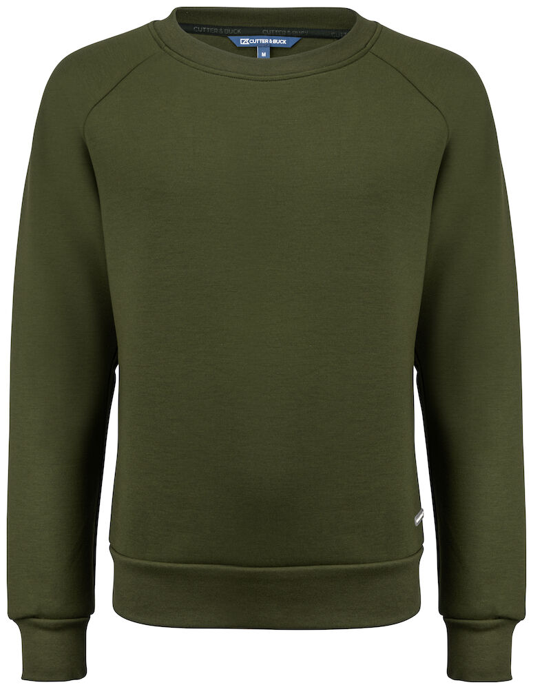 Cutter & Buck Pemberton Crewneck Dames - ivy-groen