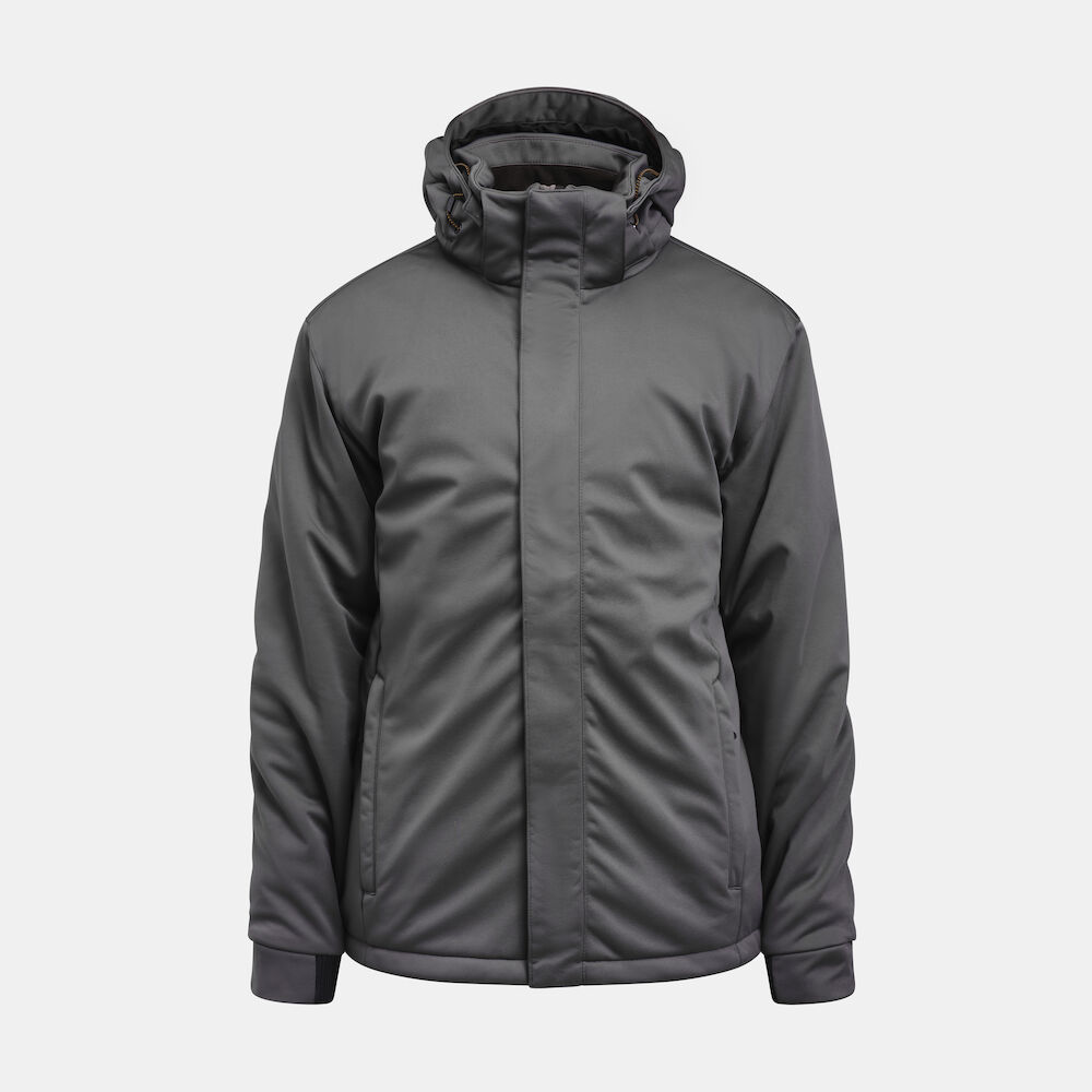 Jobman 1040 Winter Jacket Softshell - donkergrijs