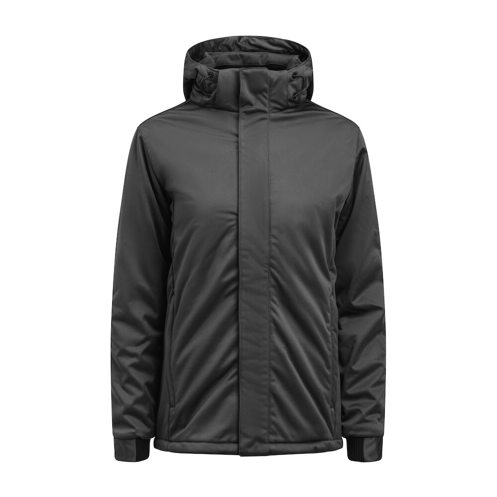 Jobman 1041 Women's Winter Jacket Softshell - donkergrijs