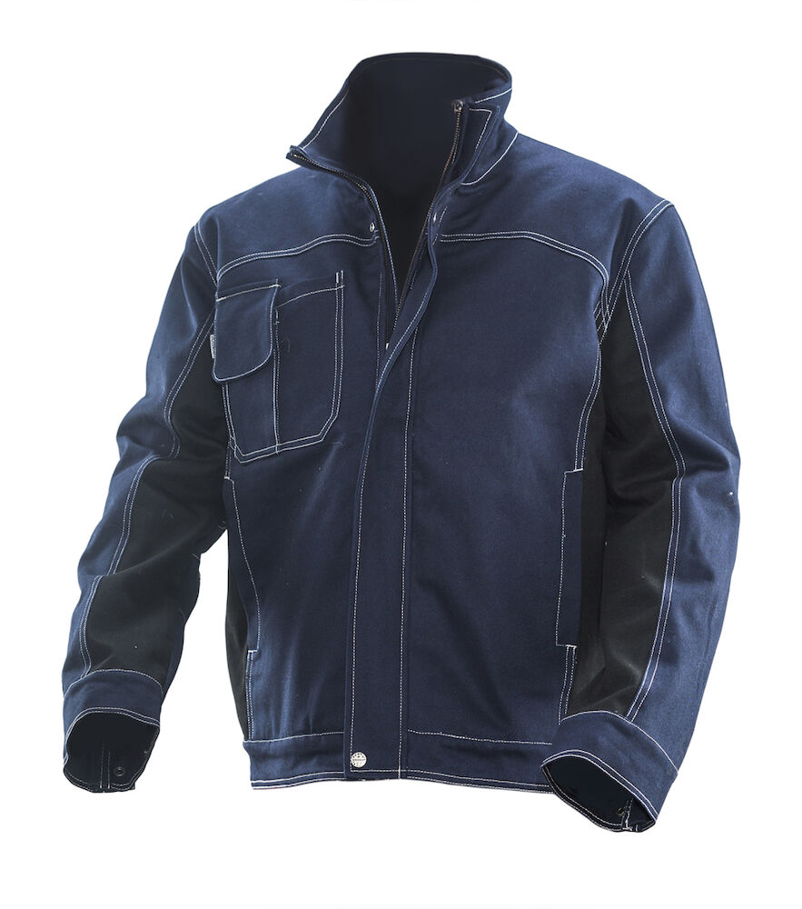 Jobman 1139 Cotton Jacket - navy-zwart