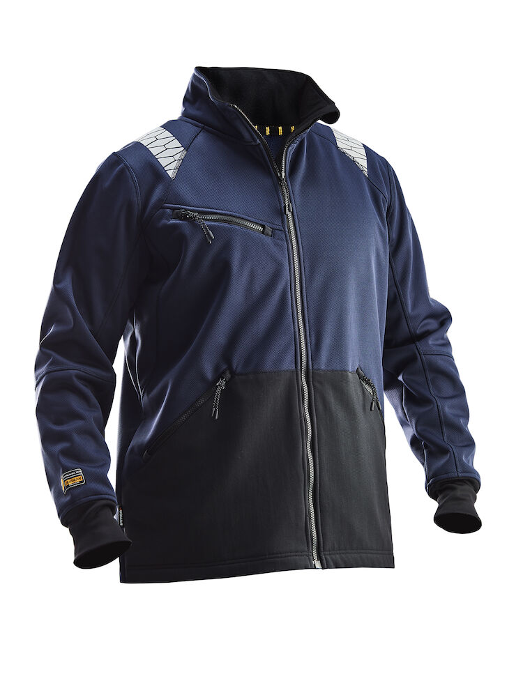 Jobman 1191 Jacket Windblocker - navy-zwart