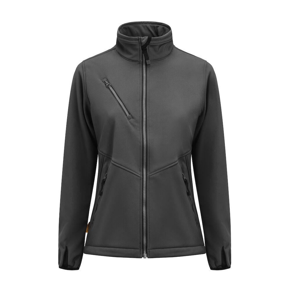 Jobman 1203 Women’S Softshell Jacket - donkergrijs-donkergrijs