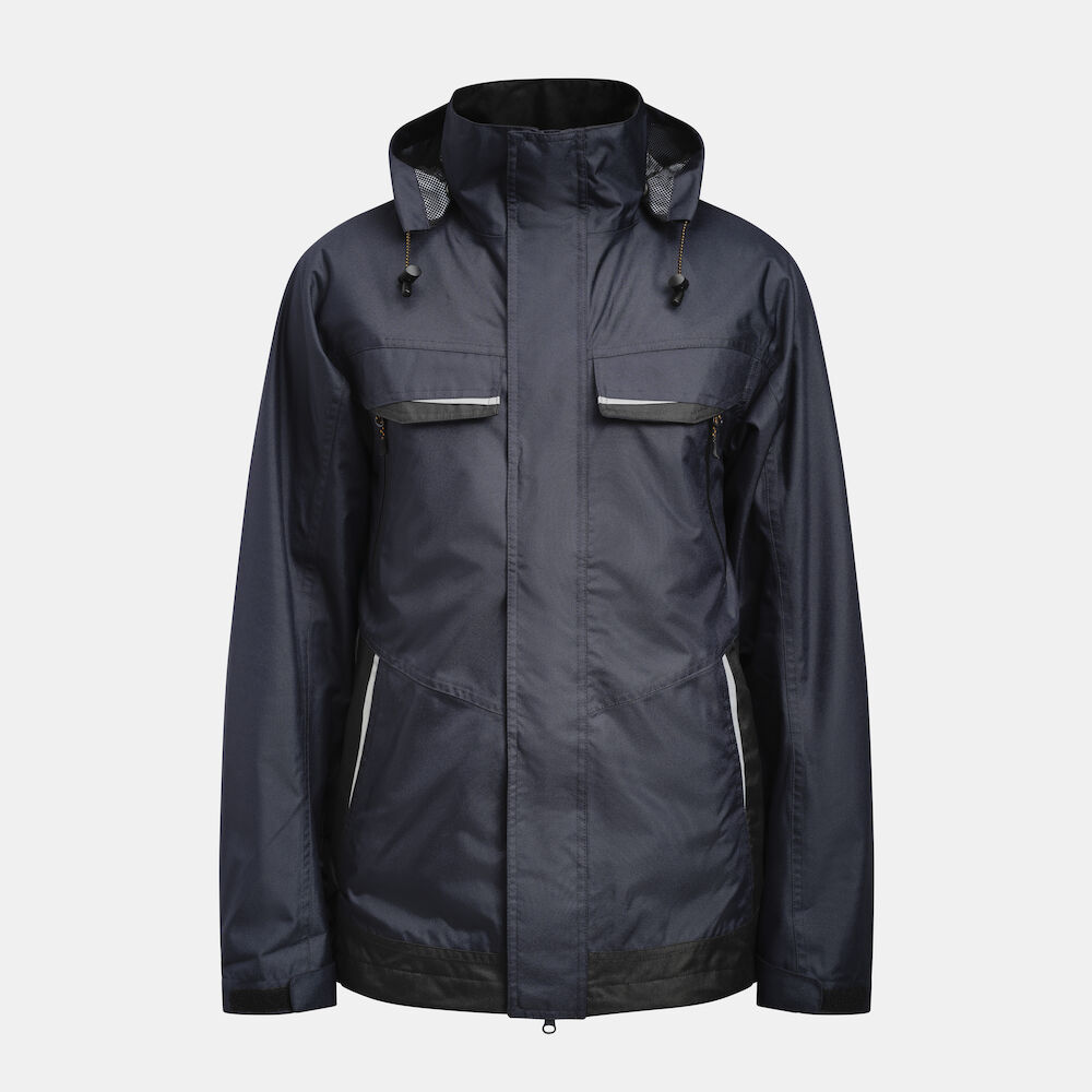 Jobman 1284 Shell Jacket - navy-zwart