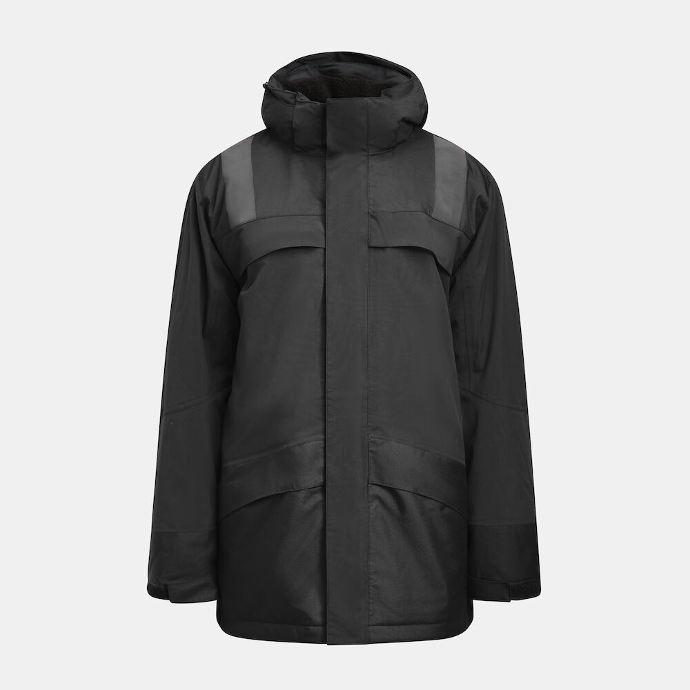 Jobman 1335 Winter Parka - zwart