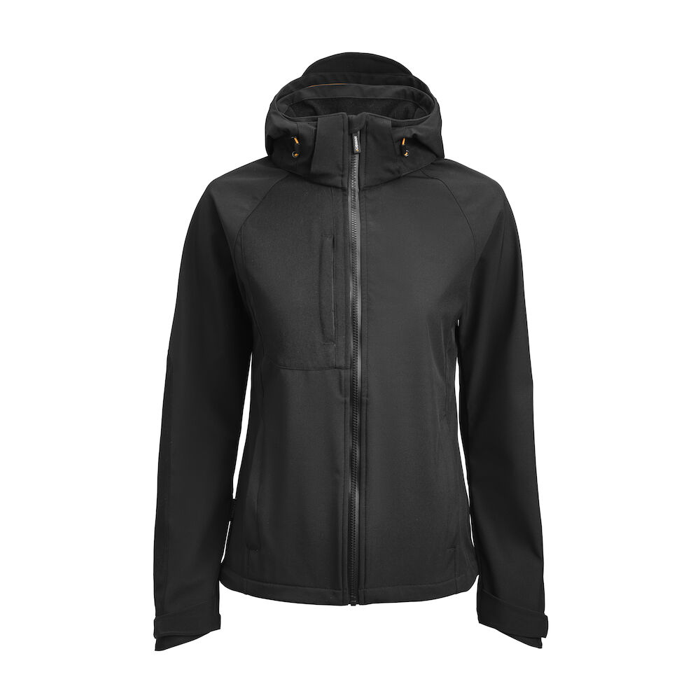 Jobman 1372 Women's Softshell Jacket - zwart