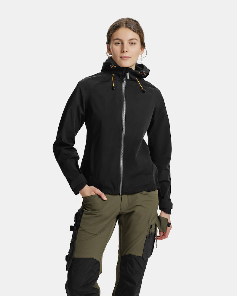 Jobman 1375 Women's Shell Jacket - zwart