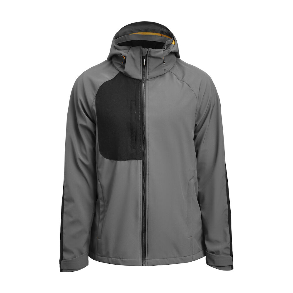 Jobman 1391 Softshell Jacket - donkergrijs-zwart