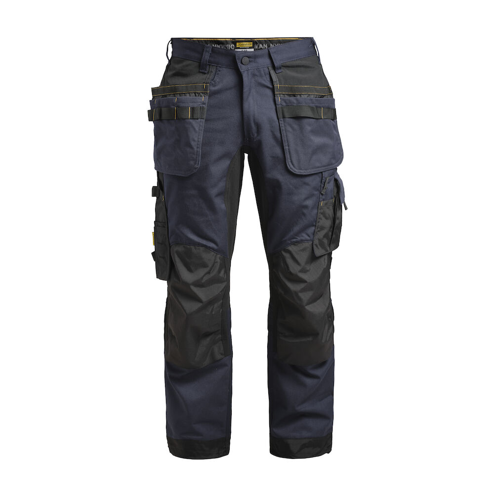 Jobman 2164 Stretch Trousers HP - navy-zwart