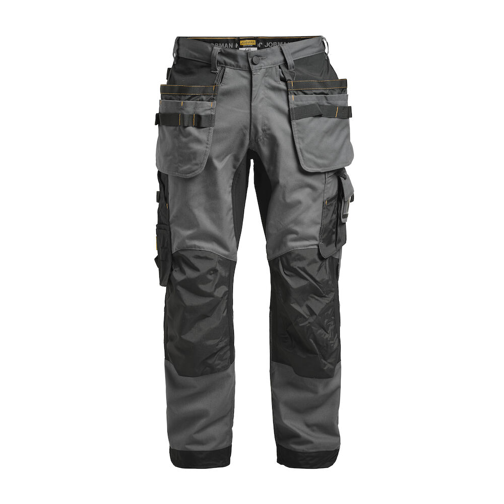 Jobman 2164 Stretch Trousers HP - donkergrijs-zwart