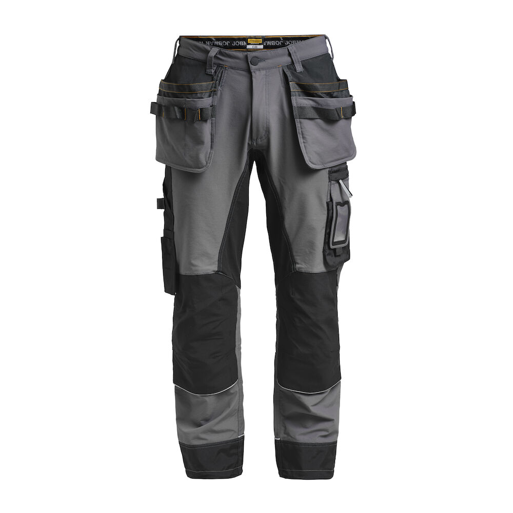 Jobman 2191 Stretch Trousers HP - donkergrijs-zwart