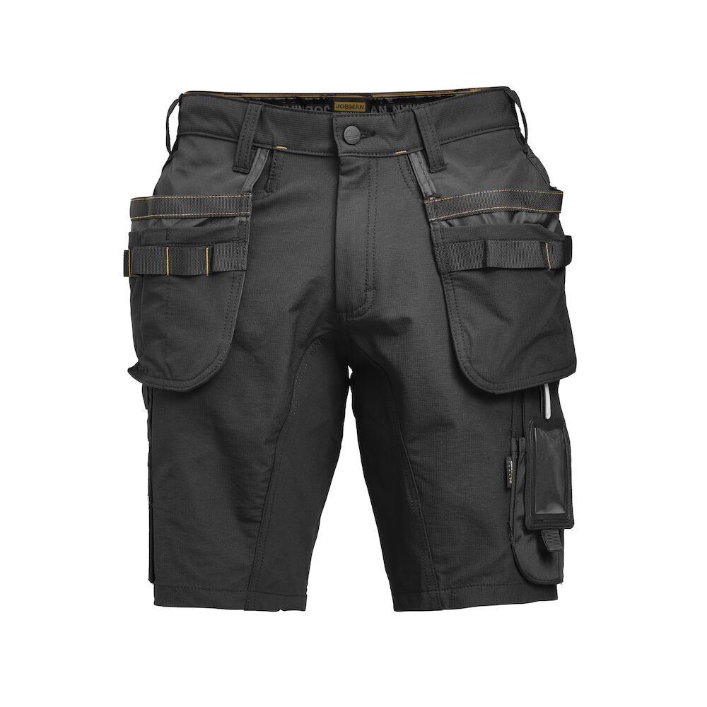 Jobman 2196 Stretch Shorts HP - zwart