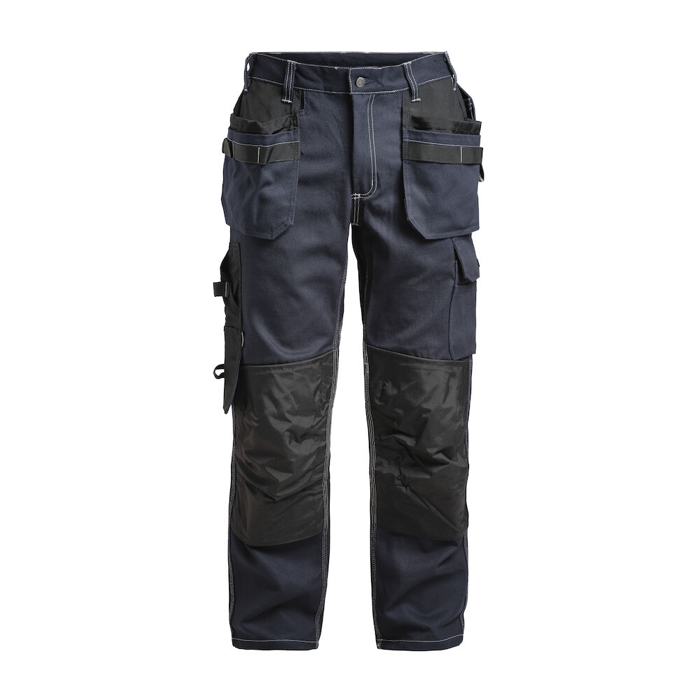 Jobman 2200 Trousers Cotton HP - navy-zwart