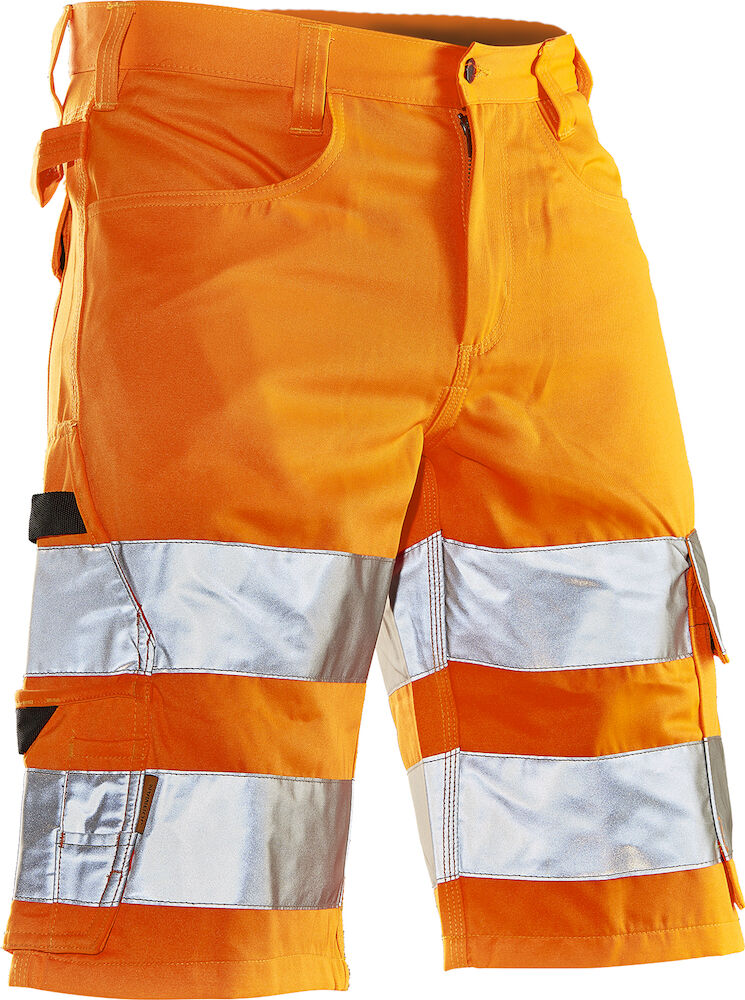 Jobman 2204 Hi-Vis Service Shorts - oranje