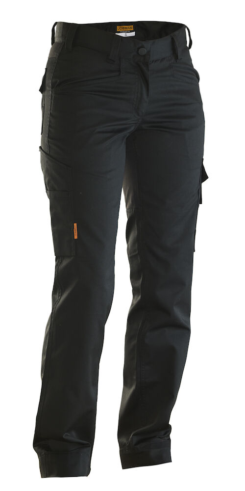 Jobman 2316 Women’S Service Trousers Stretch - zwart