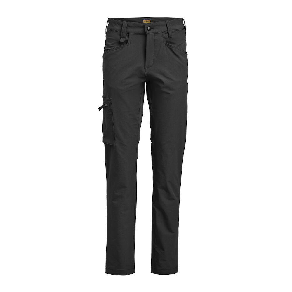 Jobman 2319 Women’s Service Trousers Stretch - zwart