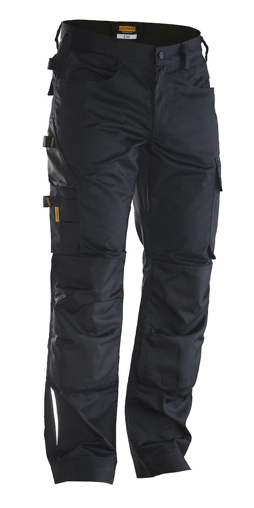 Jobman 2324 Service Trousers Stretch - zwart