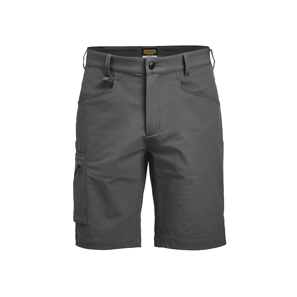 Jobman 2718 Service Shorts Stretch - donkergrijs