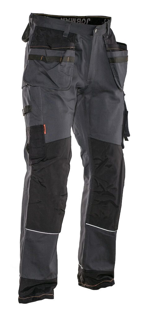 Jobman 2732 Trousers cotton HP - donkergrijs-zwart