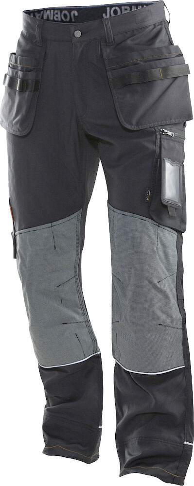 Jobman 2822 Trousers Star HP - donkergrijs