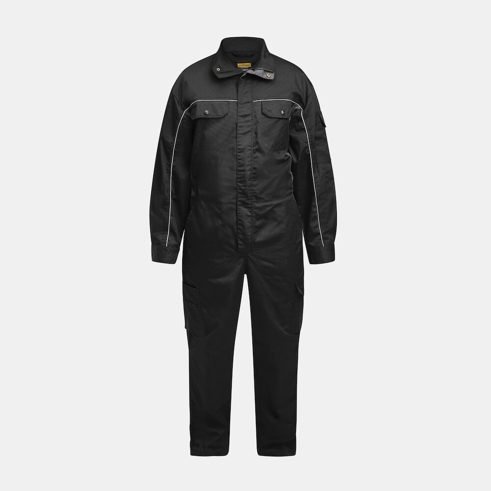 Jobman 4327 Service Overalls - zwart-grijs