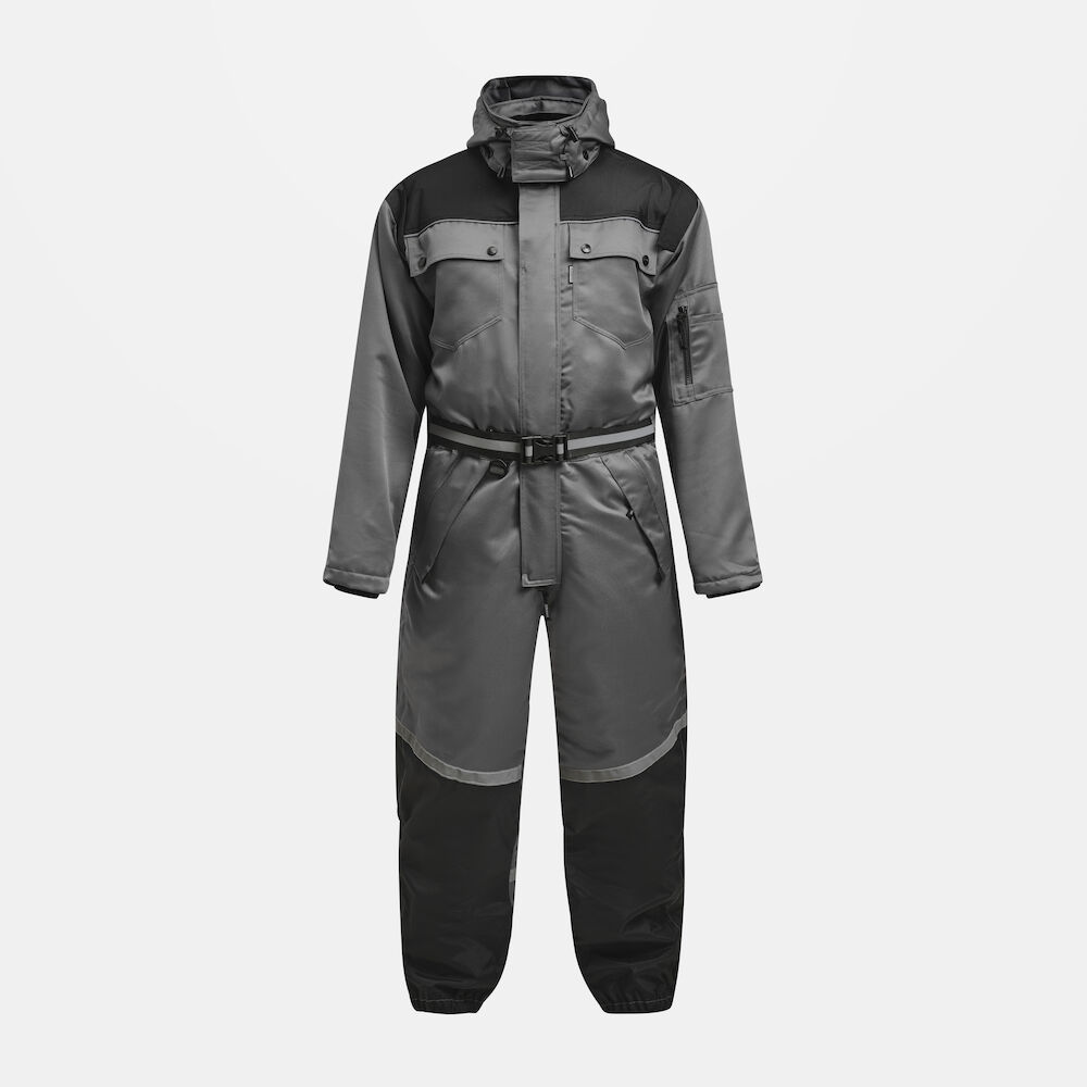 Jobman 4360 Winter Overalls - grafiet-zwart