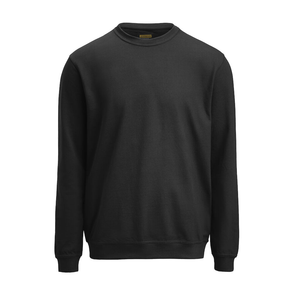 Jobman 5120 Roundneck Sweatshirt - zwart