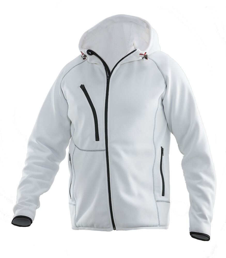 Jobman 5152 Hoodie - wit