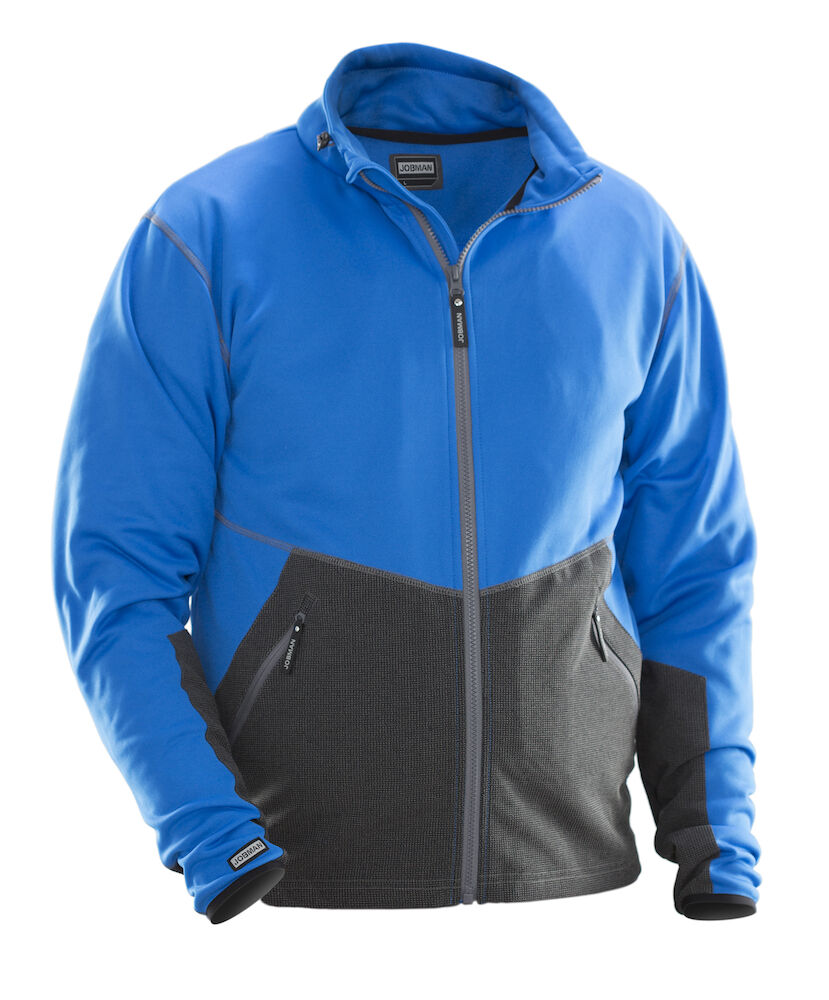 Jobman 5162 Flex Jacket - kobalt-grijs