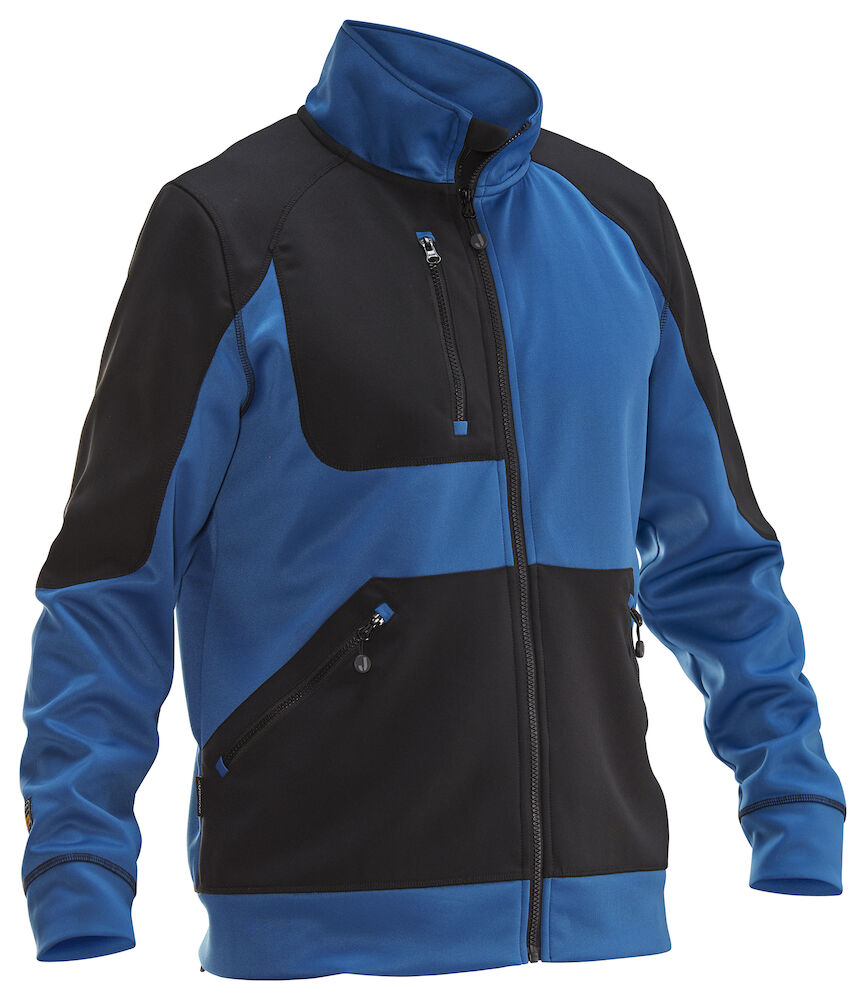 Jobman 5304 Jacket Spun Dye - kobalt-zwart