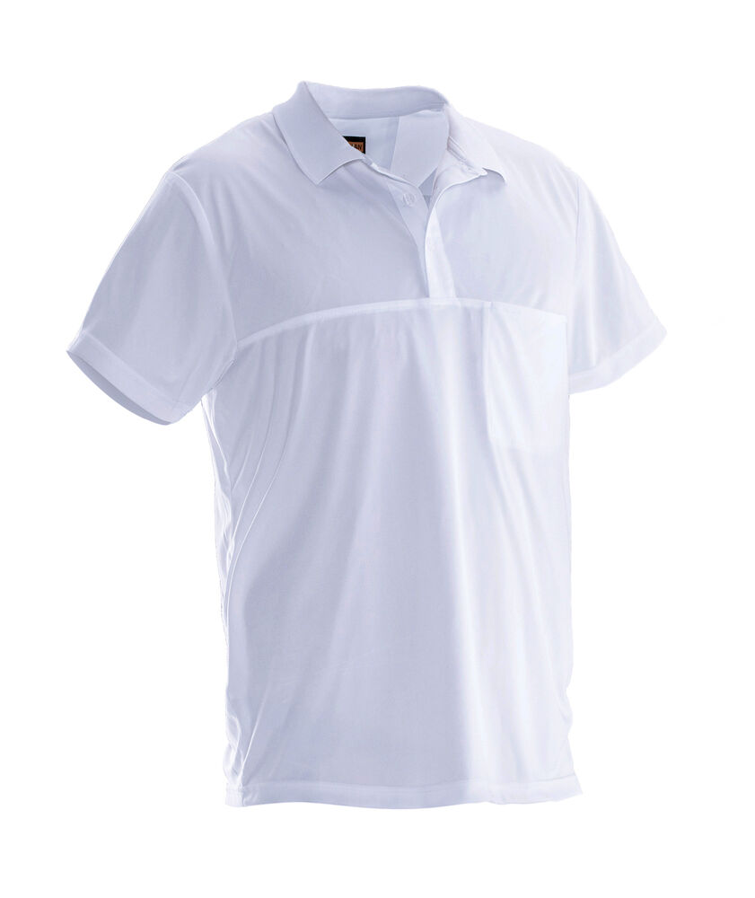 Jobman 5533 Polo Spun-Dye - wit