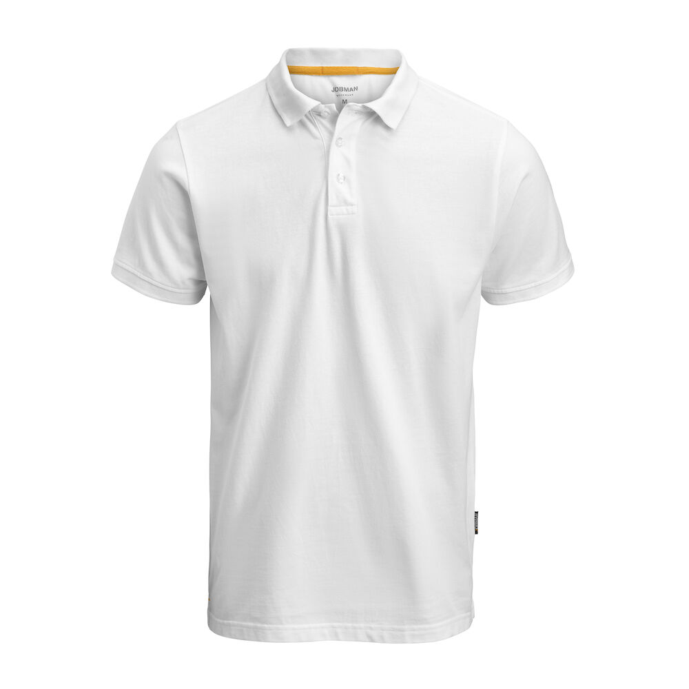 Jobman 5566 Poloshirt - wit