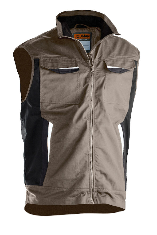 Jobman 7507 Service Vest - khaki