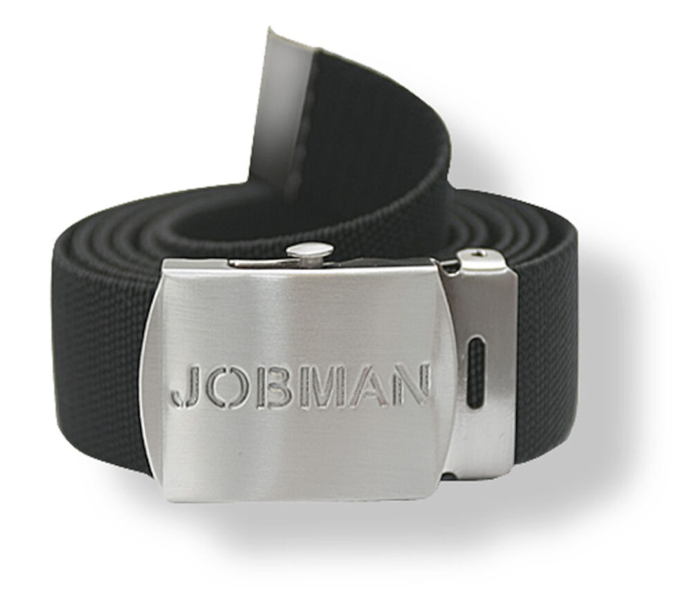 Jobman 9280 Stretch Belt - zwart