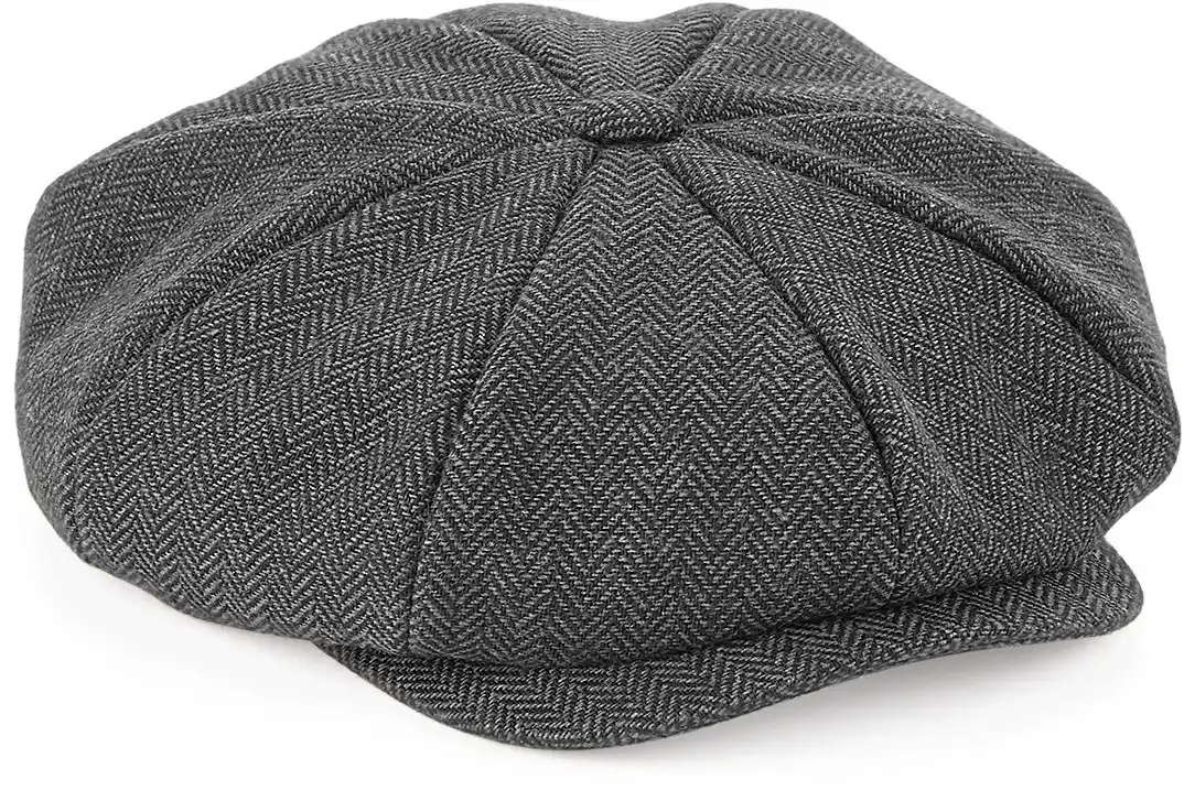 Beechfield B628 - charcoal-herringbone