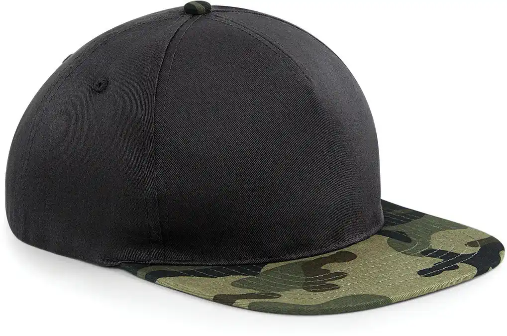 Beechfield B691 - black-jungle-camo