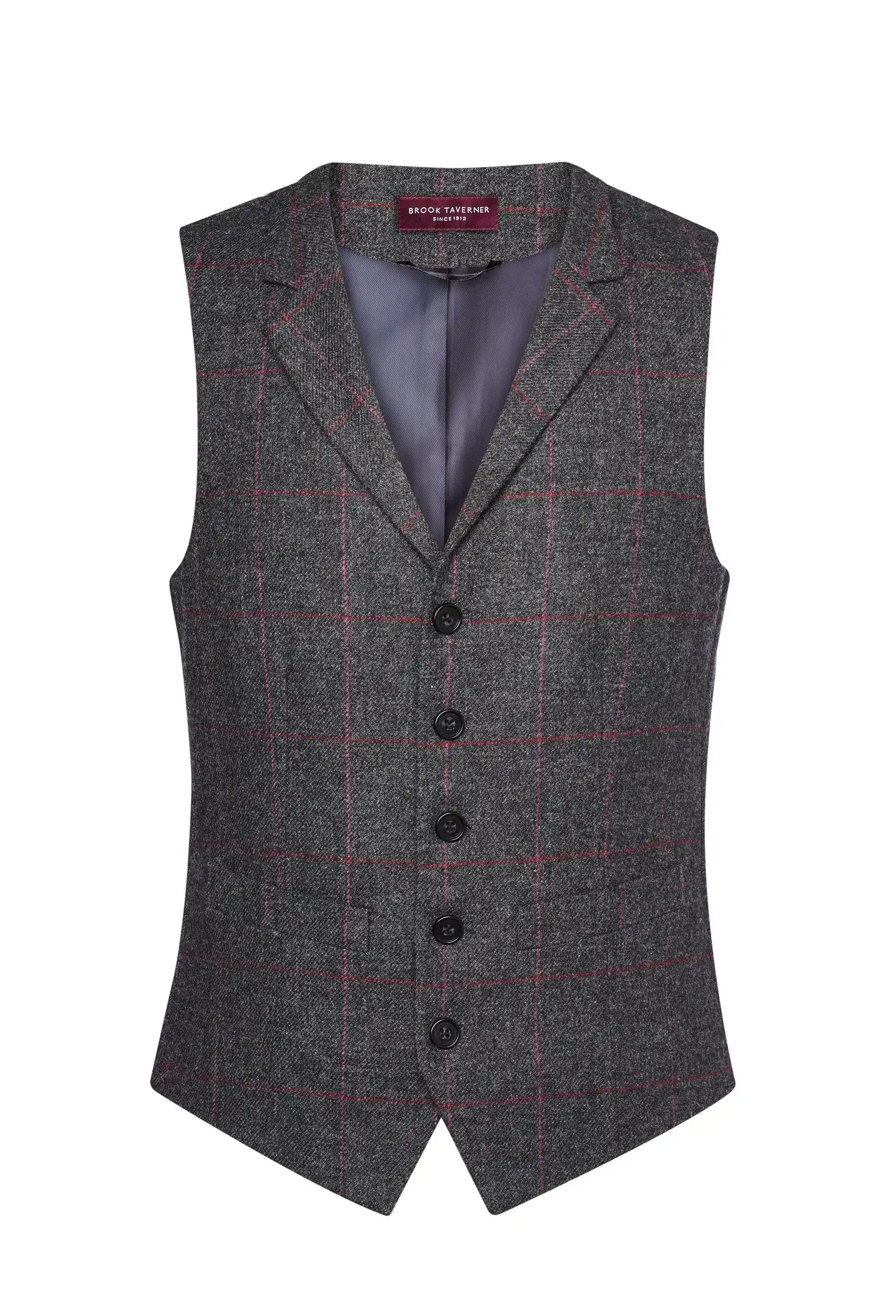 Brook Taverner BT1463 - charcoal-pink