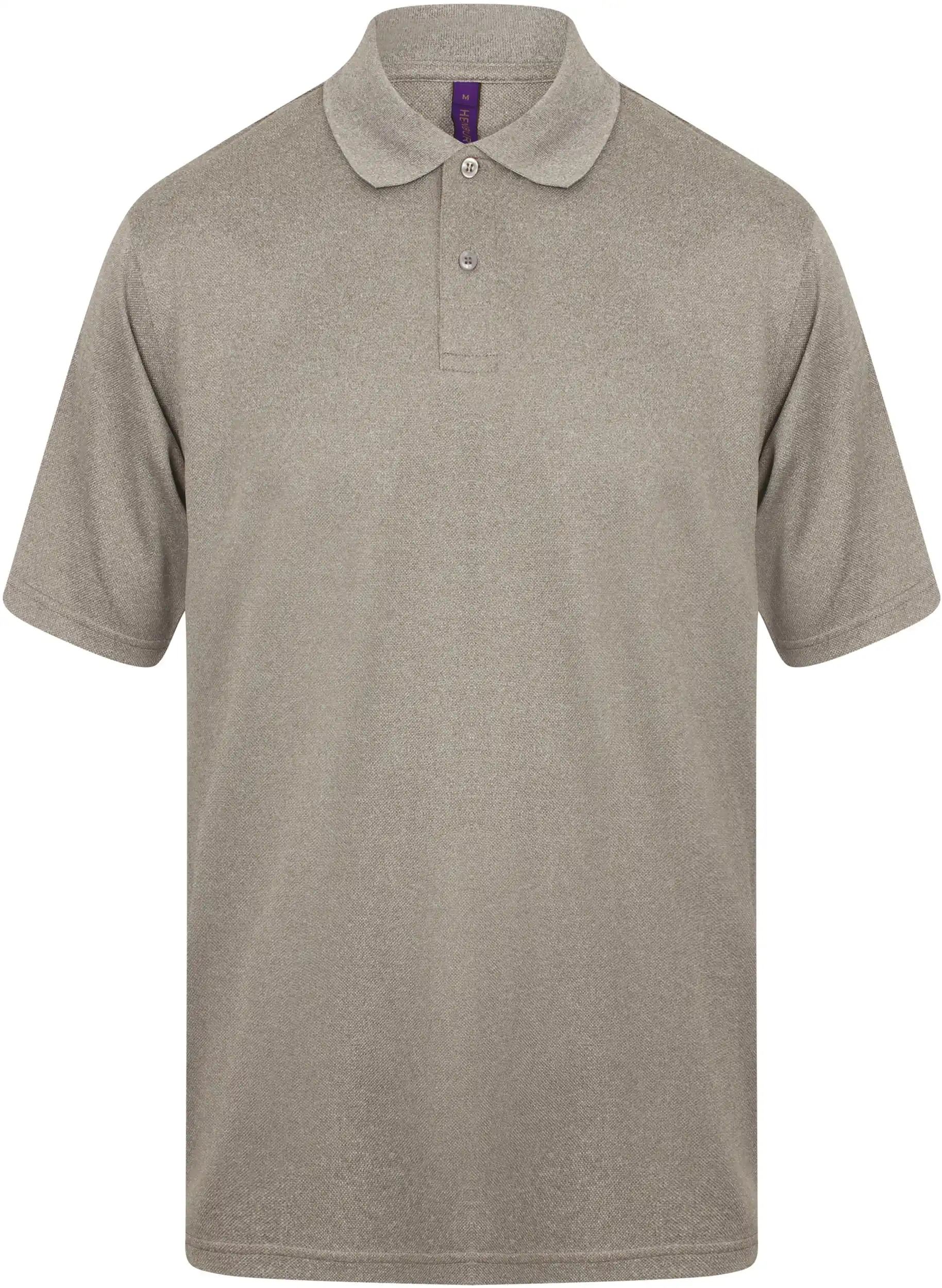 Henbury H475 - heather-grey