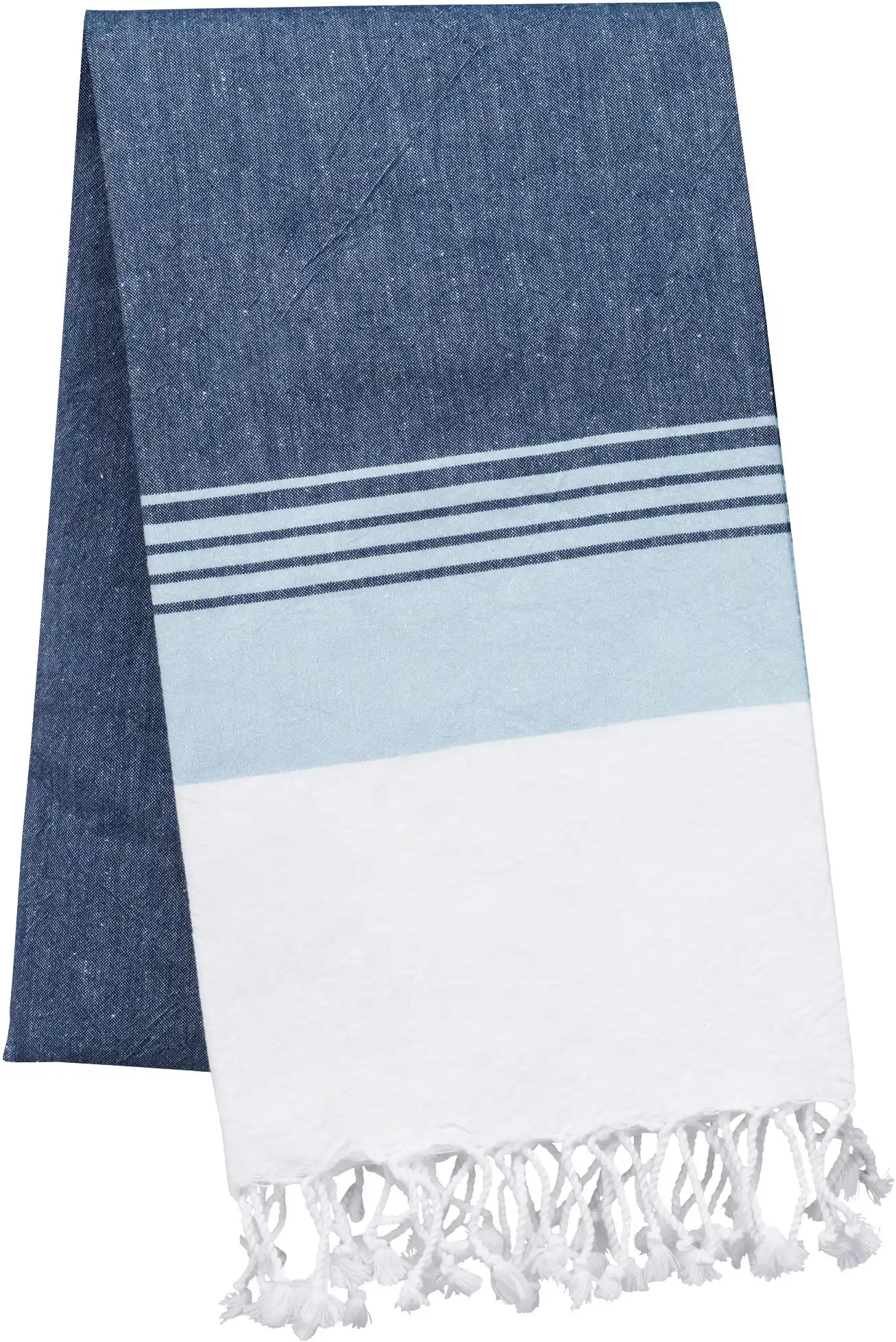 Kariban K134 - denim-sky-blue-stripe