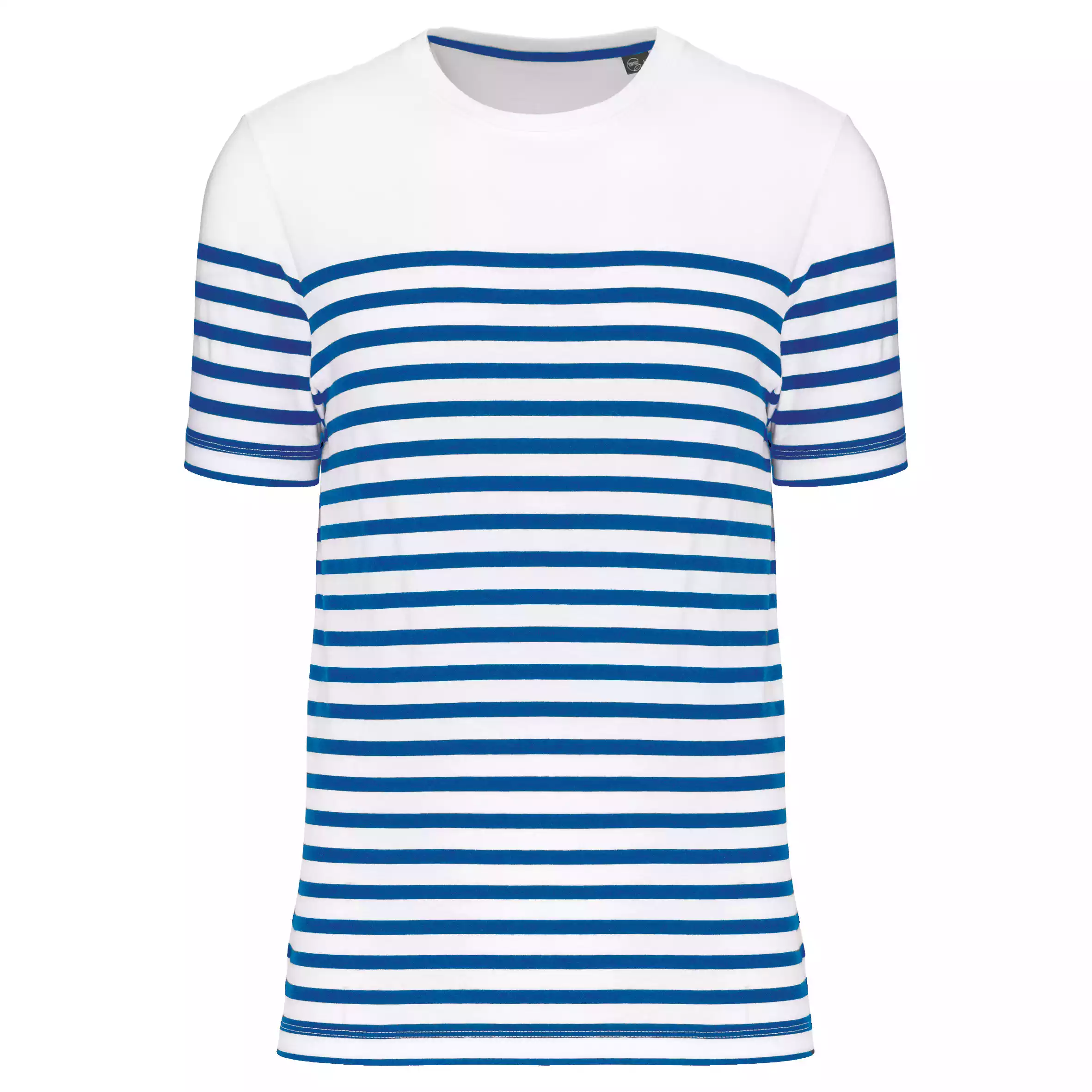 Kariban K3033 - white-royal-blue-stripe