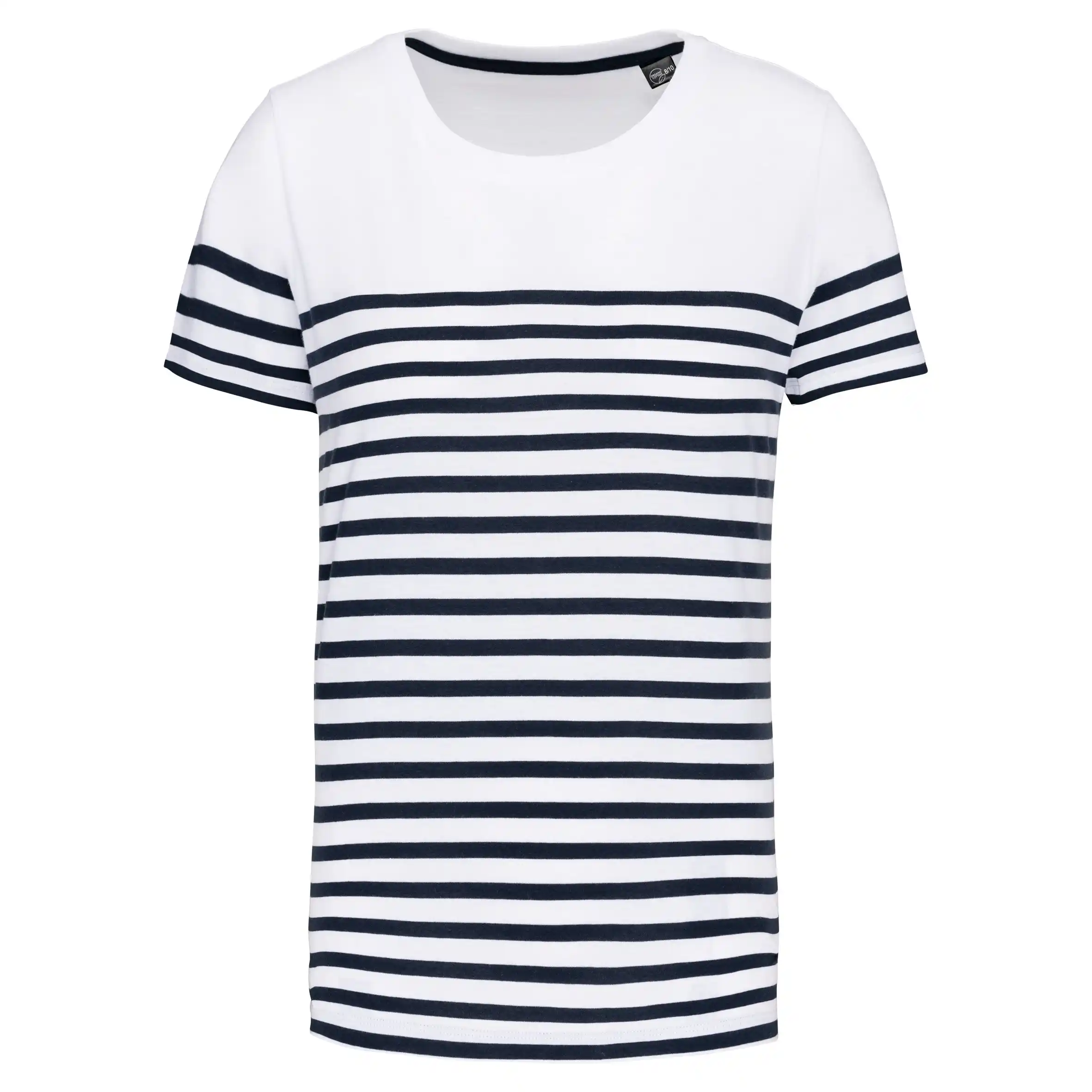 Kariban K3035 - white-navy-stripes