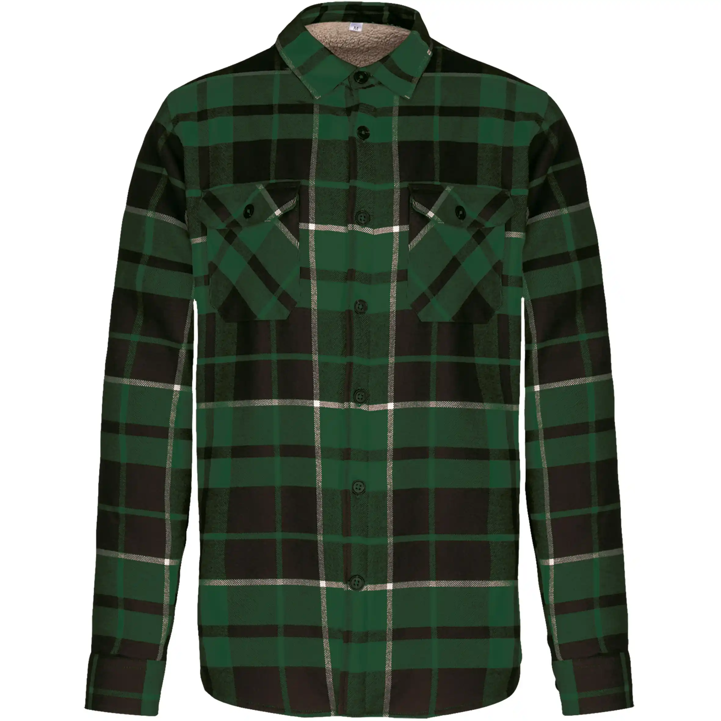 Kariban K579 - forest-green-black-checked