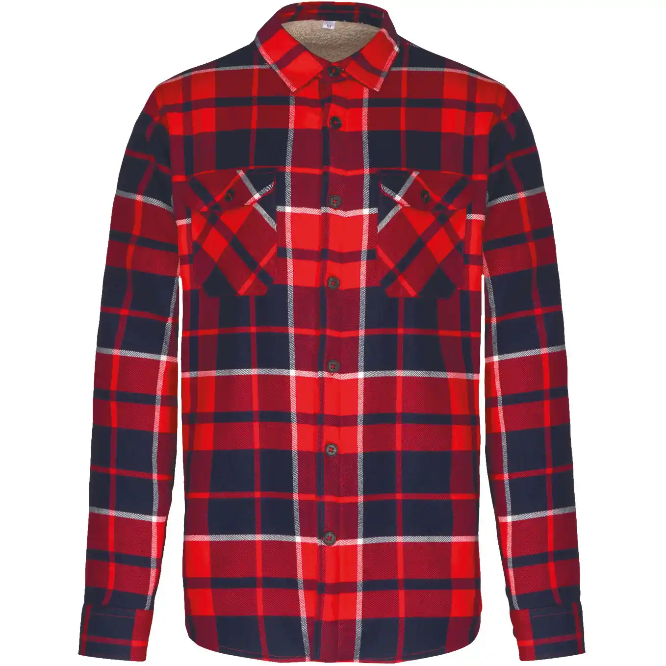 Kariban K579 - red-navy-checked