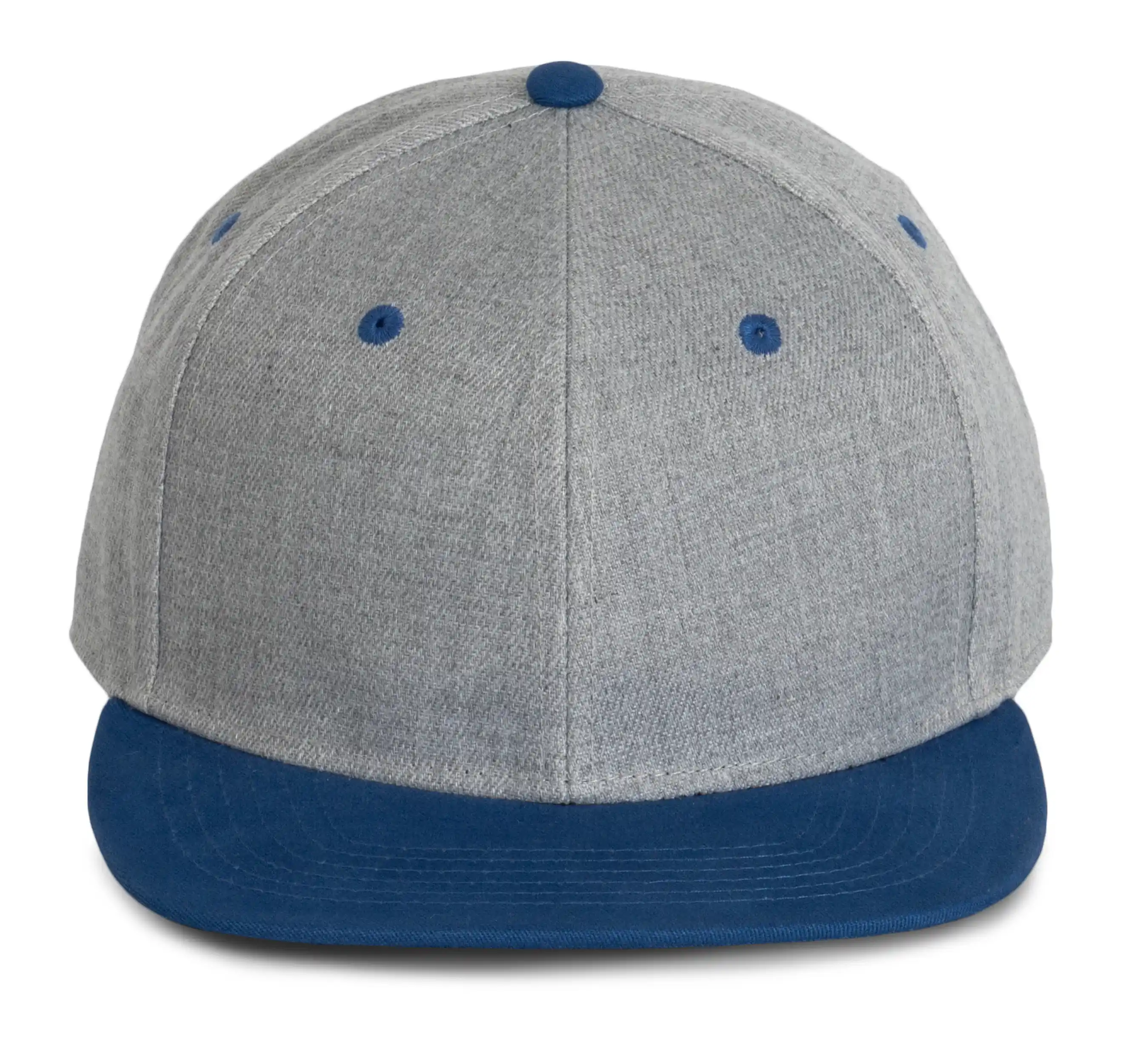 Light Grey Heather / Royal Blue