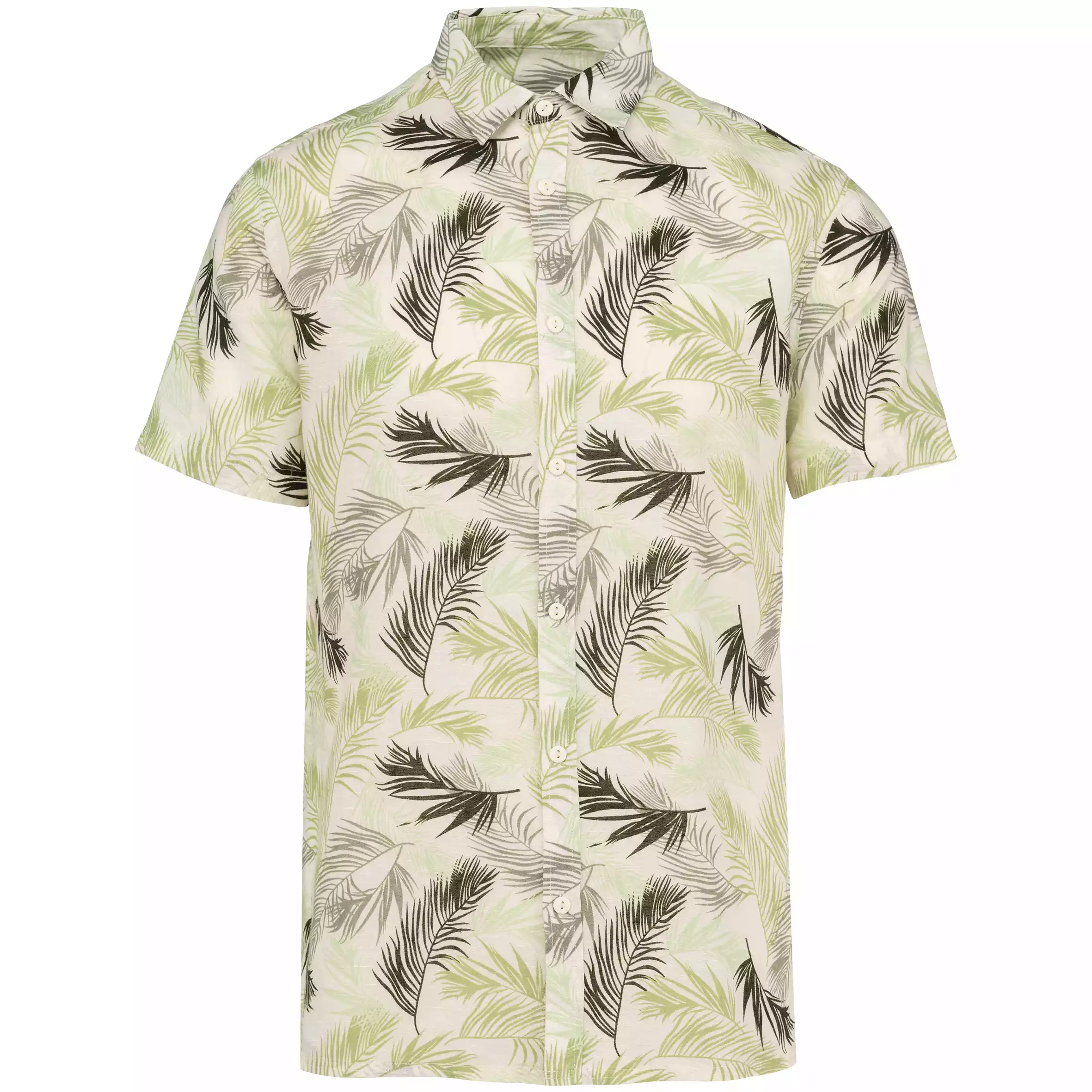 Native Spirit NS530 - ivory-palm-leaves