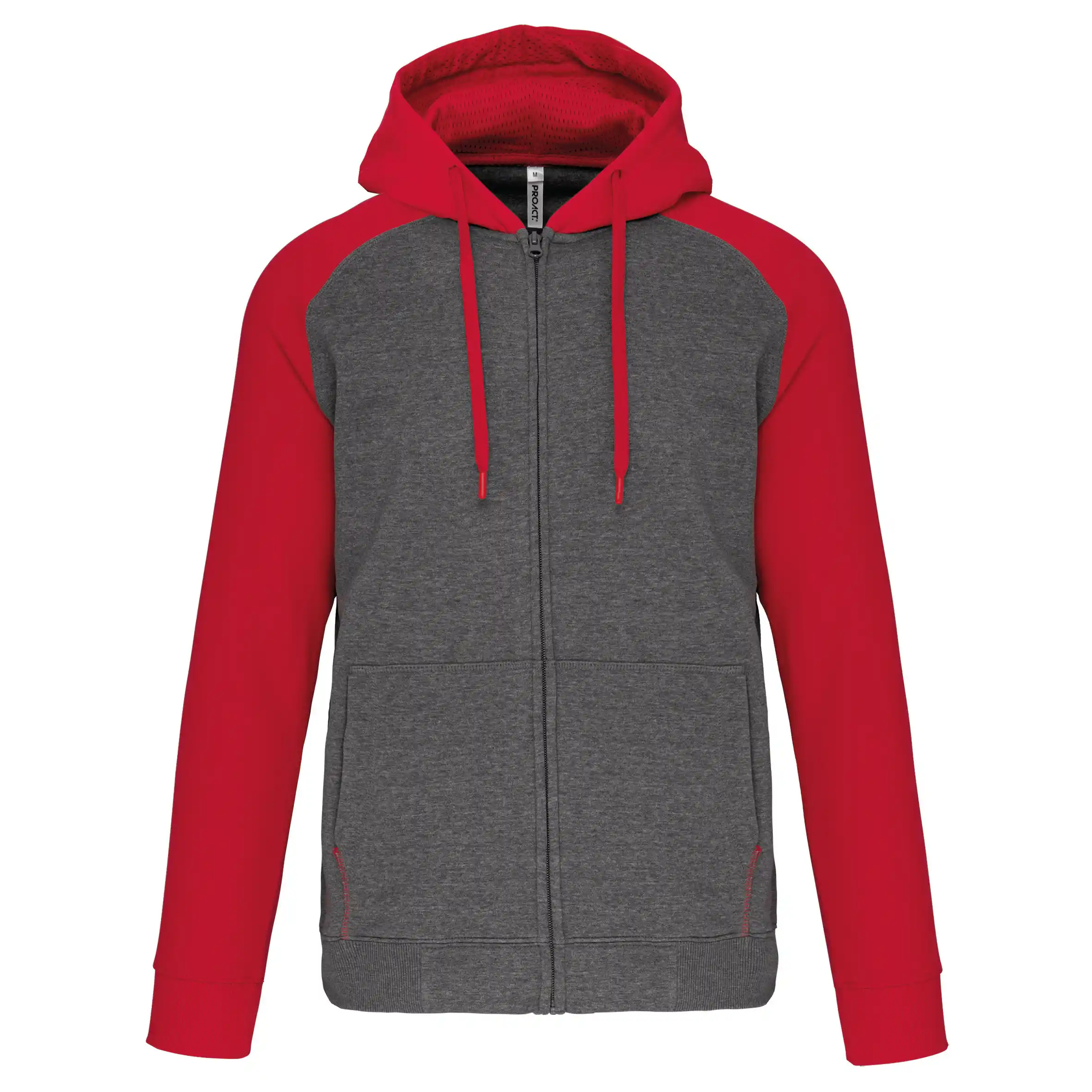 PROACT® PA380 - grey-heather-sporty-red