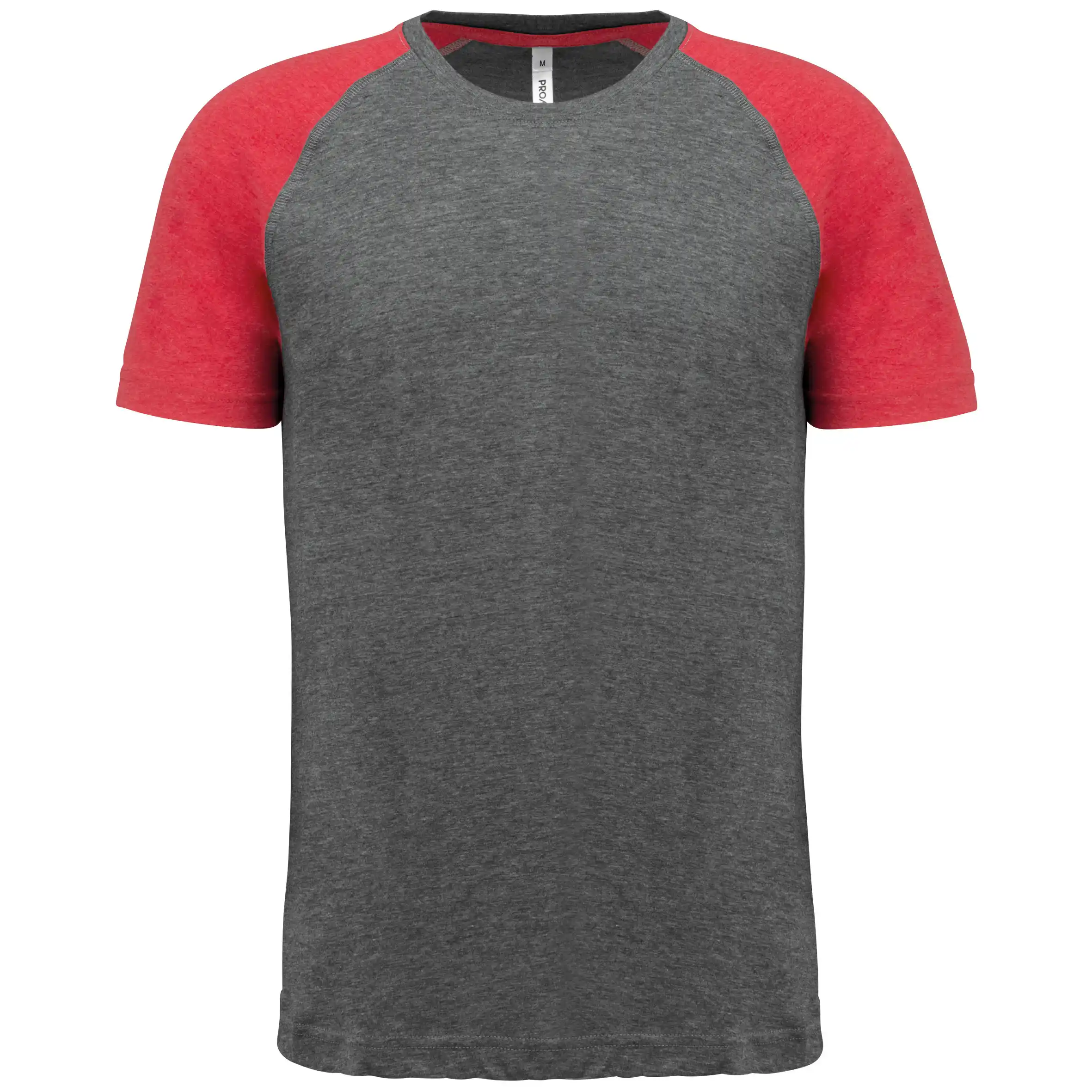 PROACT® PA4010 - grey-heather-sporty-red-heather